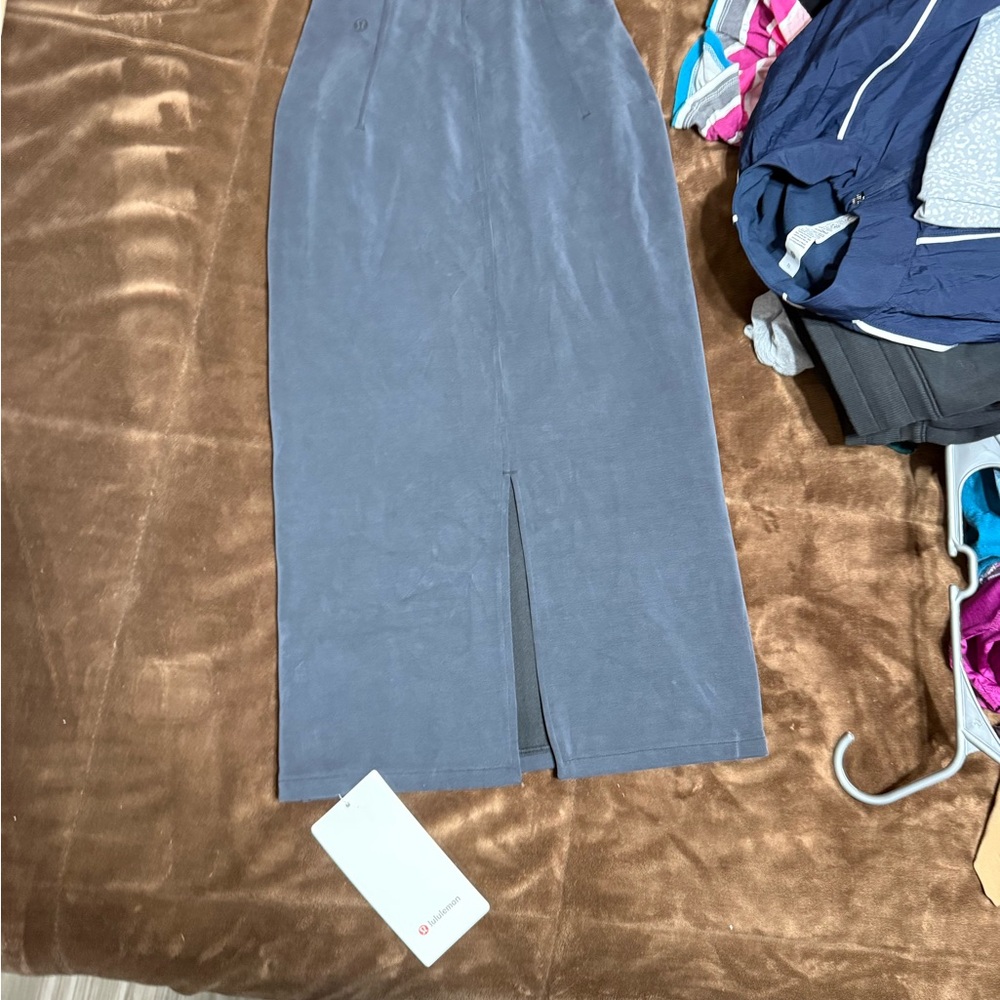 NWT 💎 lululemon athletica SoftsremeHR  Midi Skirt Size 0 - Picture 13 of 16